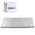 Decora DECORA, 0931225 Rechteckiger stabiler Tortenuntersetzer, Silberfarben, aus mit Aluminium beschichteter Zellulosepaste, Robust und strapazierfähig, Ideal zum Präsentieren von Torten, 50 x 70 x 1,2 cm.