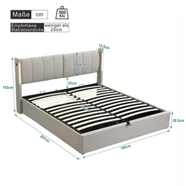 lanki international gmbh Odikalo 140 x 190 cm Grau