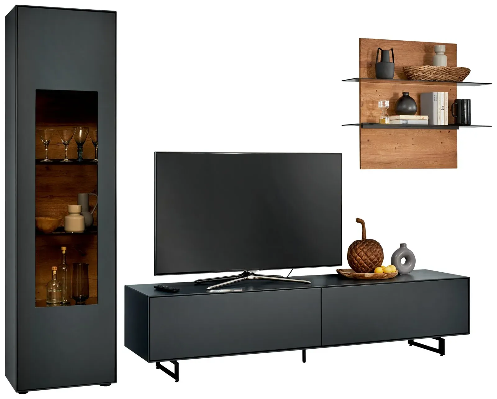 Valnatura Wandkombination LIVINO - B/H/T ca. 320,00x205,00x49,00