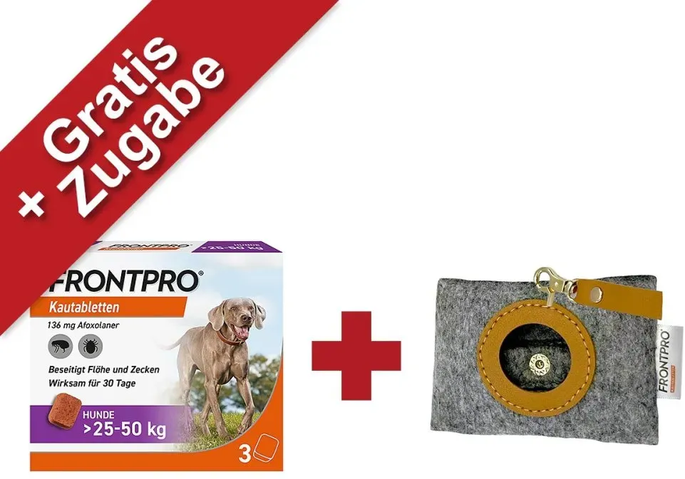 FRONTPRO Kautabletten für Hunde 25-50 kg