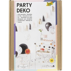 folia Modern Partydeko-Set mehrfarbig