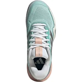 adidas Barricade 14 Tennisschuhe Damen JR1766, - semi flash aqua/silver met./blush pink 38