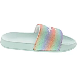 KangaROOS K-Slide Shine für Kinder, grün, Größe 32 EU