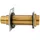 tecuro Wanddurchführung G 1/2 x G 3/4 Zoll x 130 mm Fitting gold