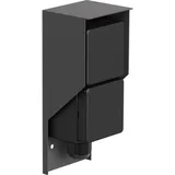 ledscom.de Aufputz Steckdose PIWI 2-fach Anthrazit