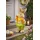 I.GE.A. Dekofigur Deko Osterhase mit Karotten (1 St), Figur 46 cm Deko Hase Osterdeko Hasenfigur Frühling Ostern Ostereier grün