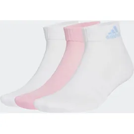adidas Cushioned Sportswear Ankle Socken 3er Pack Weiß 46-48