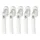 ABUS Abschließbarer Fenstergriff FG200 AB208-5er Set - Fensterknauf mit Druckzylinder, gleichschließend - ABUS-Sicherheitslevel 3-84581 - Weiß