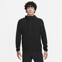 Nike Unlimited vielseitige, wasserabweisende Jacke mit Kapuze für Herren - Schwarz, XL