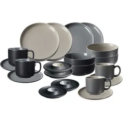 Ritzenhoff & Breker JASPER Frühstücks- & Brunch Service grau & schwarz 20-teilig