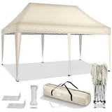 tillvex Partyzelt tillvex® Pavillon 3x6m Wasserdicht Gartenzelt Faltpavillon Partyzelt, (Pavillon 3x6m wasserdicht), Partyzelt mit Tasche für Garten