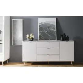 Finori Sideboard Göteborg 180 x 87 x 40 cm weiß