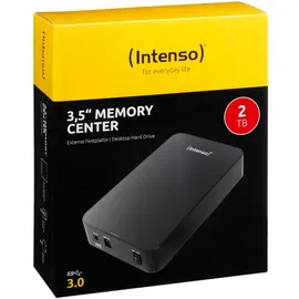 Intenso Memory Center 2 TB USB 3.0 Schwarz 6031580