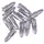 KARELLA Flightprotectoren Set 12er Set Blau/Silber