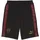 Puma Sporthose "RC Lens KING Sweat-Shorts Herren", Gr. L, Normalgrößen, schwarz (schwarz matte gold beige), Obermaterial: 32% Polyester, 68% Baumwolle. Taschenfutter: 100% Baumwolle. Besatz: 100% Polyester, unifarben, regular fit, Hosen Sporthose