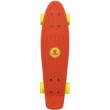 Roces Kinder MINICRUISER 1 Skateboard, red/Yellow, Uni