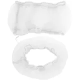 Vogelkäfig Abdeckung Wellensittich Käfig Abdeckung, Polyester Mesh Abdeckung Samenfänger, dehnbar geeignet für 55cm-100cm Vogelkäfig (S)