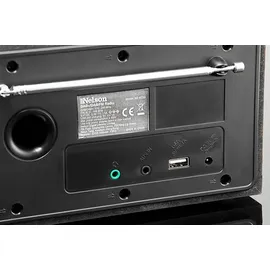 PEAQ PDR 170 BT-B-1 DAB+ Radio, DAB+, Schwarz