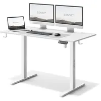 SENSE7 Nojo elektrischer Schreibtisch 120x60 Weiß