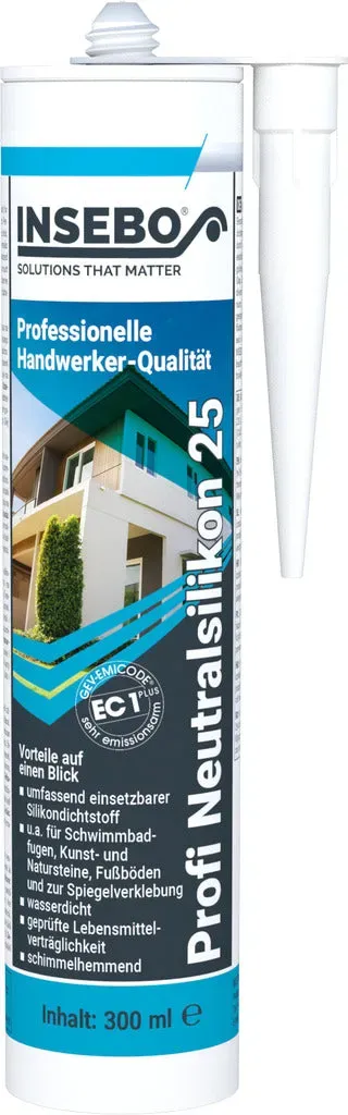 Profi Neutralsilikon 25 -  silbergrau