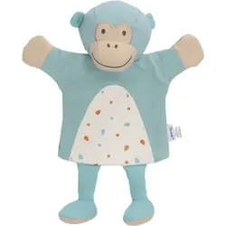 STERNTALER 3602374 Handpuppe Affe Albert, 30cm für das Kasperletheater, blau