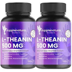supplenatura® L-Theanin Pure - Kapseln - 500mg Tagesdosis 480 St