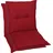 GO-DE Sitzauflage 100 x 50 x 5 cm rot 2-tlg.