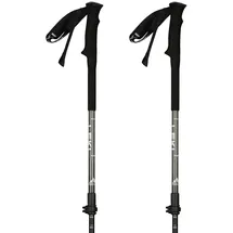 Leki Peak 3 100-135 cm grau/schwarz/weiß
