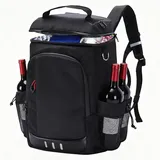 Camping Kühlrucksack,24L Kapazität Isolierter Picknickrucksack, Wasserdichter Ru