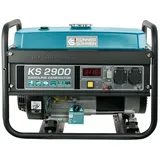 K&S Könner&Söhnen KS Könner&Söhnen Benzingenerator KS 2900, notstromaggregat 2900W, 2x16A (230V), 12V, (AVR), Ölstandsanzeige, Überlast-Kurzschlussschutz, LED-Anz...