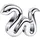 Pandora Schlange Silber 794520C00