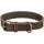 Trixie Rustic Halsband Dunkelbraun 37–44 cm