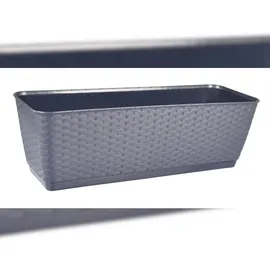Prosperplast Blumenkasten 39 x 15 x 15 cm Anthrazit