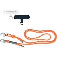 mobile origin Lanyard Rope 6mm Handyhülle Orange
