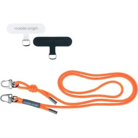 mobile origin Lanyard Rope 6mm Handyhülle Orange