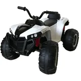 TPFLiving Elektro-Kinderquad Quad S888 weiss - Kinderauto - Elektroquad - Kinder-Quad - Sitz