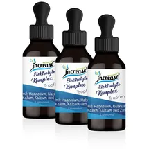 Increase Nimm 3, zahl 2 Aktion Liposomale Elektrolyte Tropfen - 2500mg Elektrolyte pro Tag (225.000mg in 3 Flaschen) mit Magnesium, Chlorid, Natrium, Kalium, Sulfat, Lithium, Kalzium und Bor.