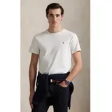 Ralph Lauren Polo Ralph Lauren Herren. T-Shirt aus reiner Baumwolle, Weiss, XL