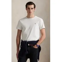 Ralph Lauren Polo Ralph Lauren Herren. T-Shirt aus reiner Baumwolle, Weiss, XXL