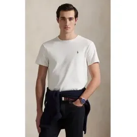 Ralph Lauren Polo Ralph Lauren Herren. T-Shirt aus reiner Baumwolle, Weiss, XXL
