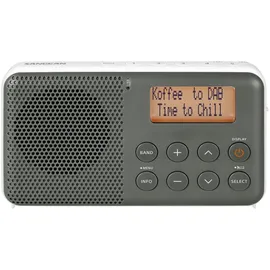 Sangean DPR-64 grau/weiß