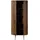 MASSIVMOEBEL24.DE Vitrine Mango 80 x 45 x 180 cm Braun