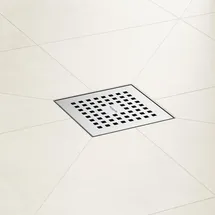 Hansgrohe RainDrain Point Komplettset Punktablauf, 150x150,