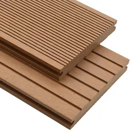 vidaXL Terrassendiele 14 x 220 cm braun