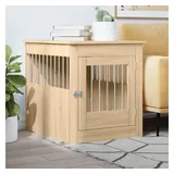 vidaXL Hundekäfig im Möbelstil Sonoma-Eiche 64,5x80x71cm Holzwerkstoff
