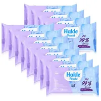 HAKLE feuchtes Toilettenpapier Hakle Feucht Pur mit 99% Wasser 42 Blatt - Toilettenpapier (12er Pack)