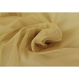 Tüll/Soft Mash - Meterware - für Bekleidung & Deko - Breite 150 cm - Soft und hochwertig (Gold)