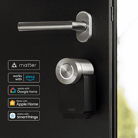Nuki Smart Lock Pro 4. Generation schwarz
