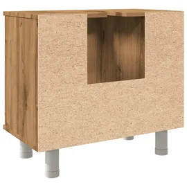 vidaXL Badschrank Artisan-Eiche 60x32x53,5 cm Holzwerkstoff