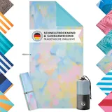 Blumtal Handtuch 90 x 180 cm bunt